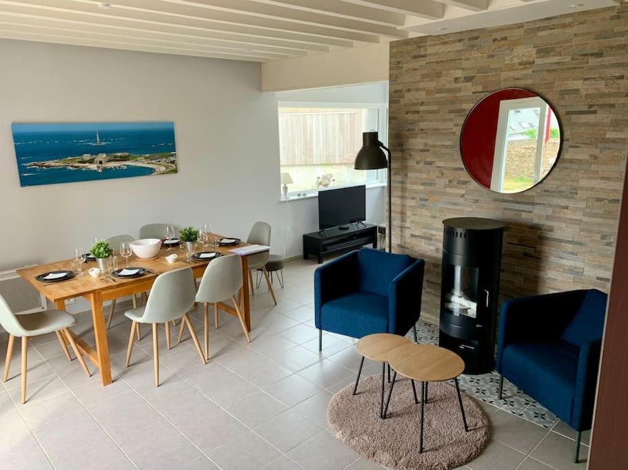 Maison Bord De Mer Dans La Petite Irlande Auderville ภายนอก รูปภาพ