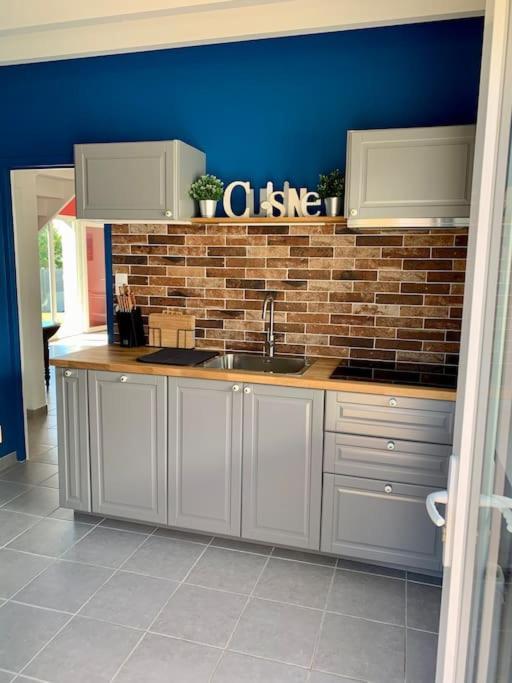 Maison Bord De Mer Dans La Petite Irlande Auderville ภายนอก รูปภาพ