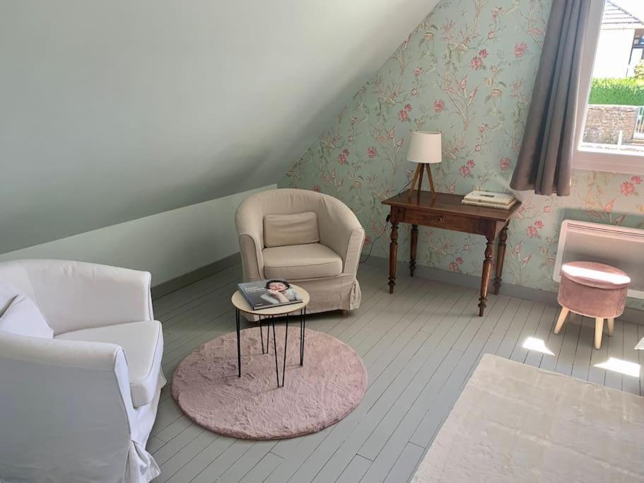Maison Bord De Mer Dans La Petite Irlande Auderville ภายนอก รูปภาพ